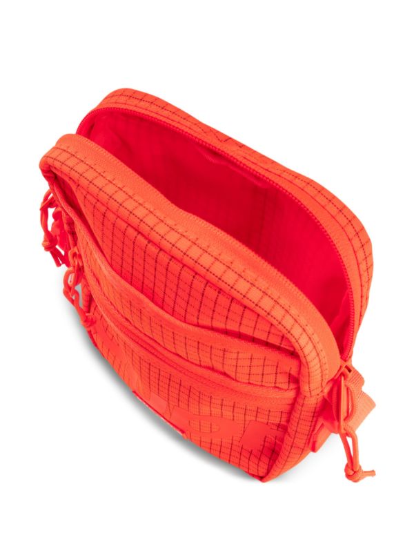Supreme グリッドパターン ショルダーバッグ | オレンジ | FARFETCH JP