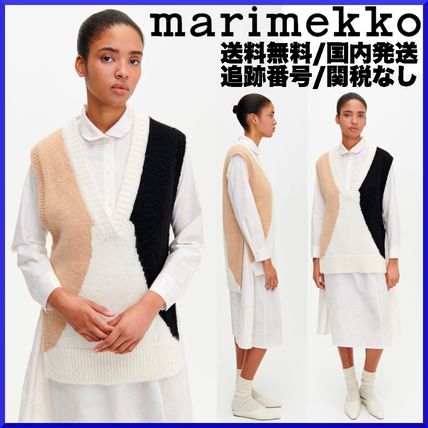 ニットベスト marimekko(マリメッコ) ニット・セーター(レディース