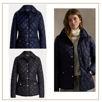 キルティング ネイビー（紺）系 Ralph Lauren(ラルフローレン) コート