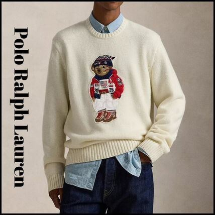 ポロベア ホワイト（白）系 M POLO RALPH LAUREN(ポロラルフローレン