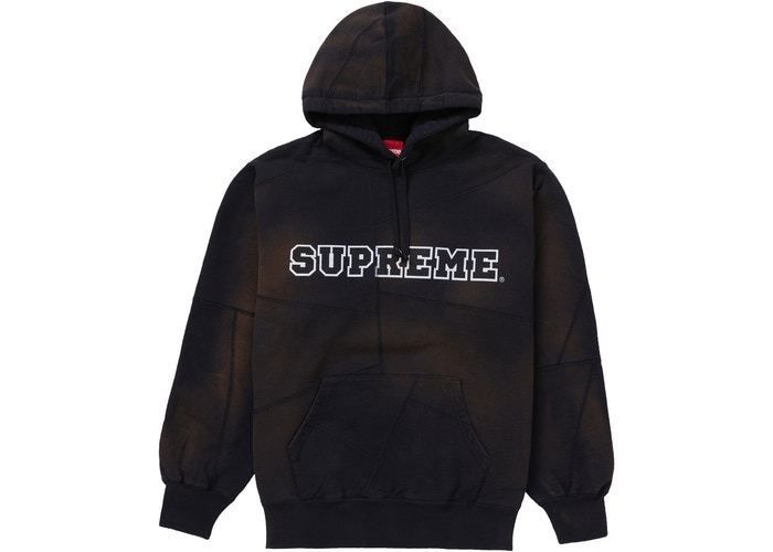 シュプリーム☆パッチワークフーディ☆Hooded Sweatshirt (Supreme