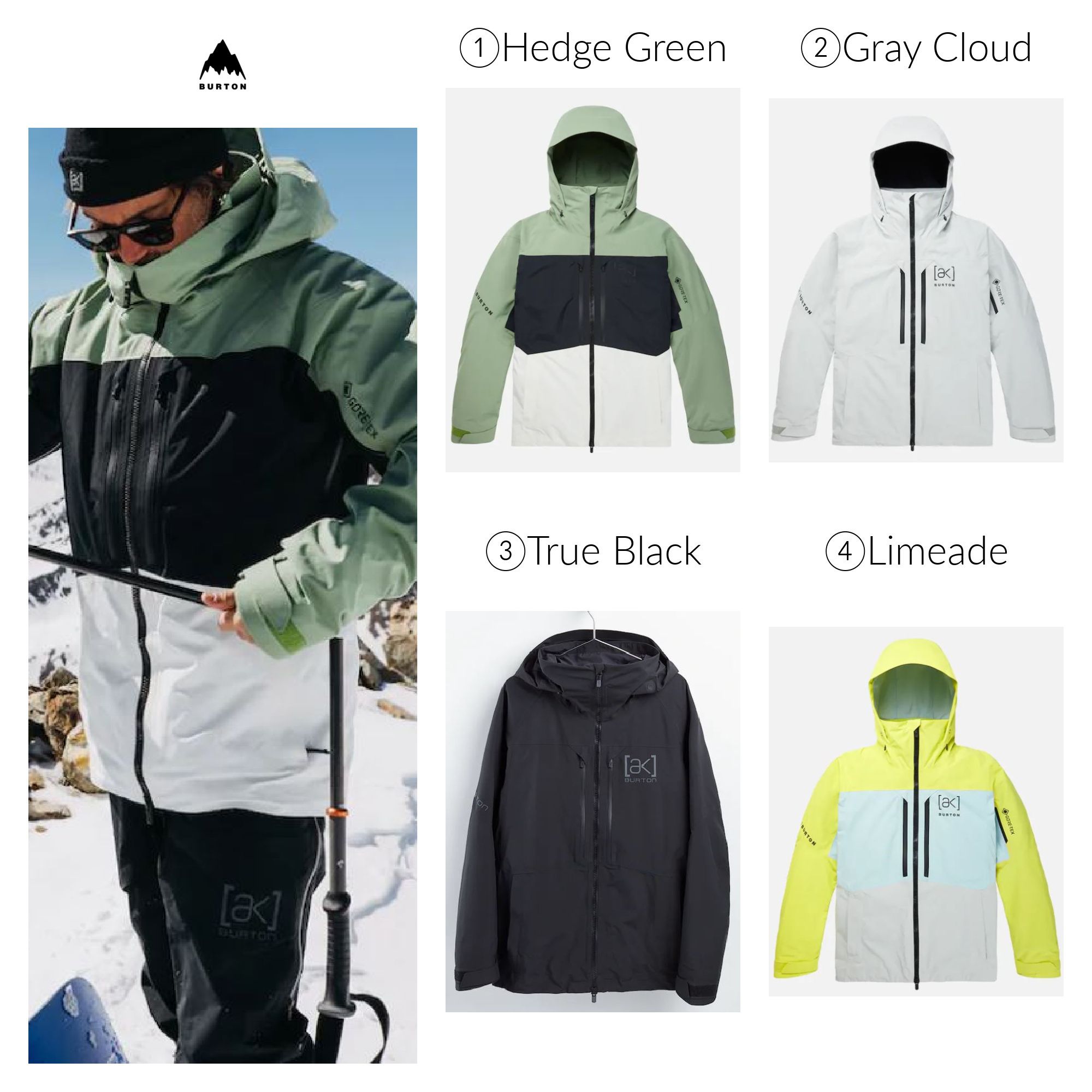 BURTON】☆新作☆Men's Burton [ak] Swash GORE-TEX 2L Jacket (Burton