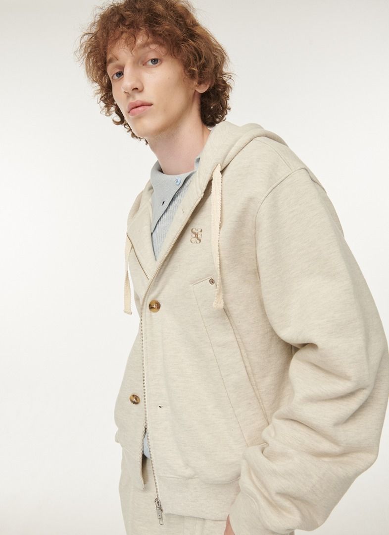 ☆関税込☆SATUR☆Teo Cotton All Day Hood Zip-up☆パーカー☆ (SATUR