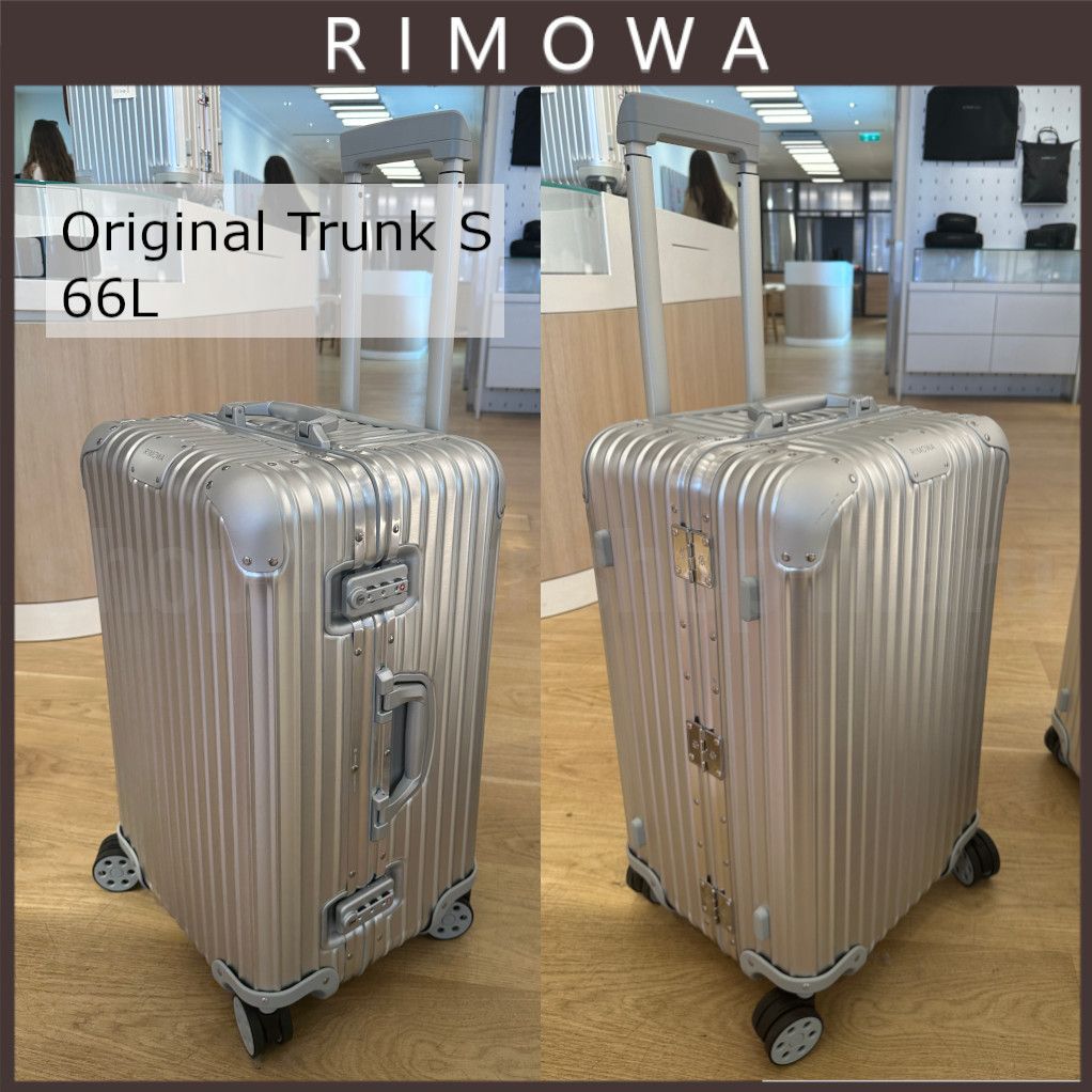 RIMOWA◇ORIGINAL◇Trunk S スーツケース◇アルミニウムボディ (RIMOWA