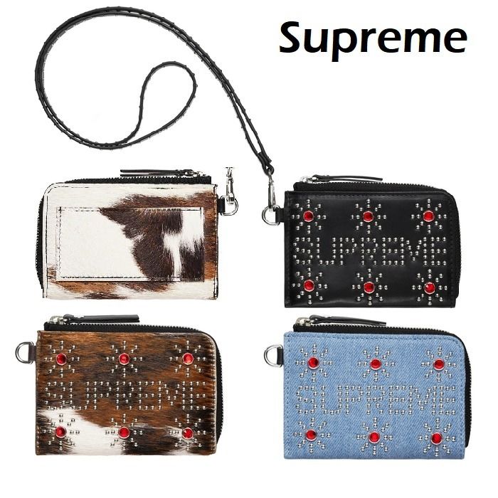 Supreme Hollywood Trading Company Studded Wallet 財布 (Supreme