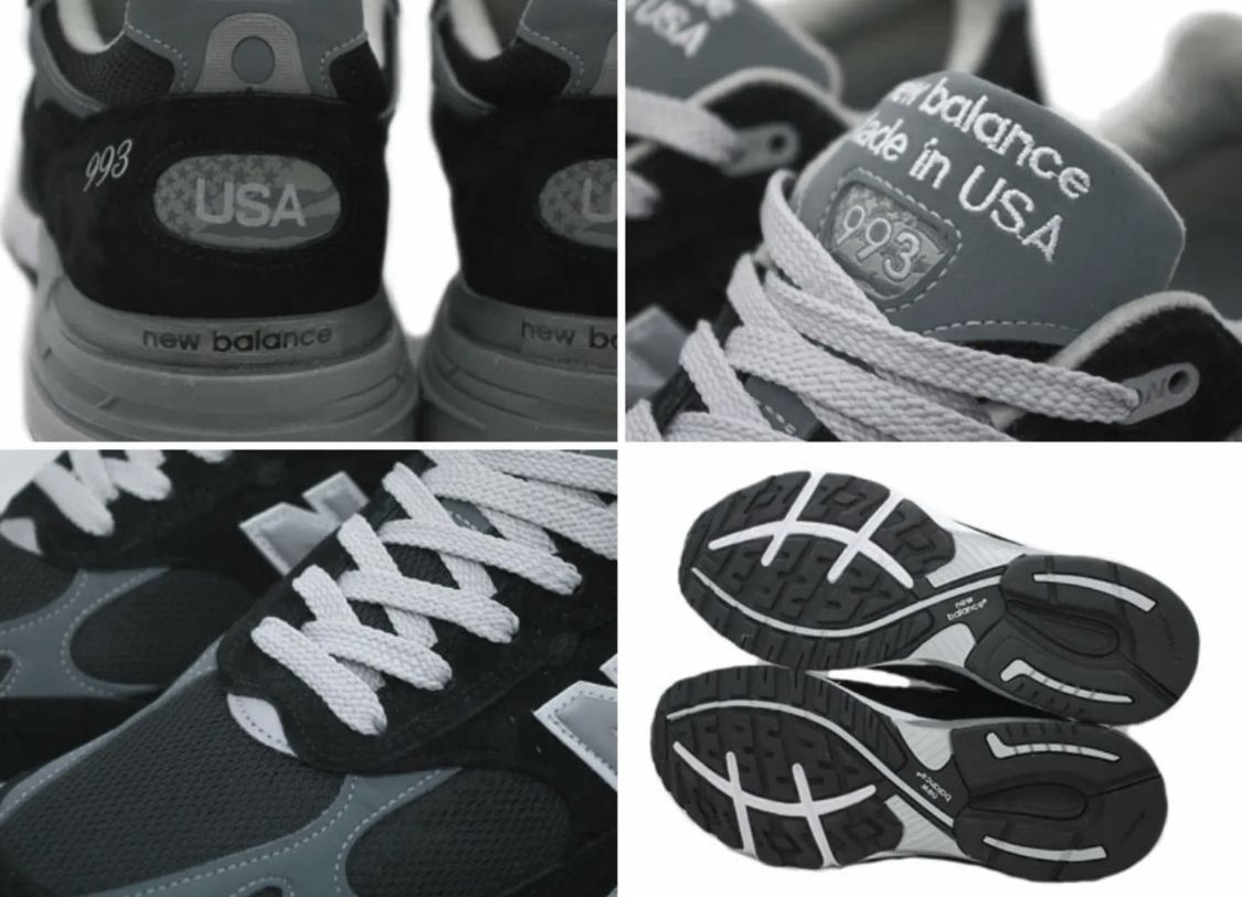 New Balance ☆ made in USA MR993BK ブラック (New Balance