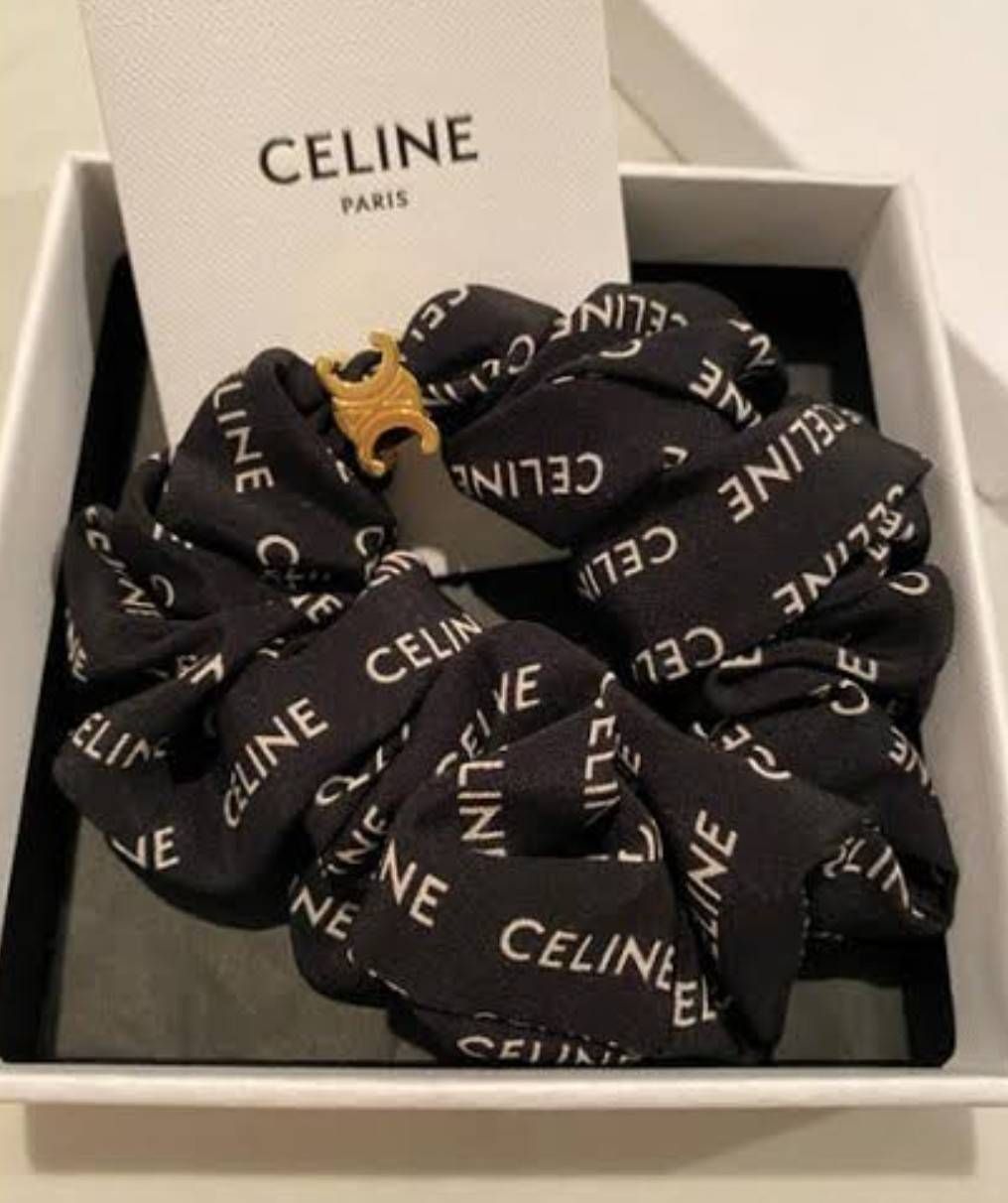 完売前に！□CELINE □セリーヌ レイユール シュシュ (CELINE/ヘア