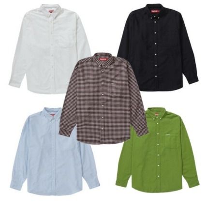 関税込 23AW 立ち上げ Supreme LOOSE FIT OXFORD SHIRT (Supreme