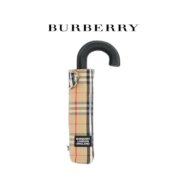 ☆関税込み・送料無料☆ バーバリー 折りたたみ傘 (Burberry/傘