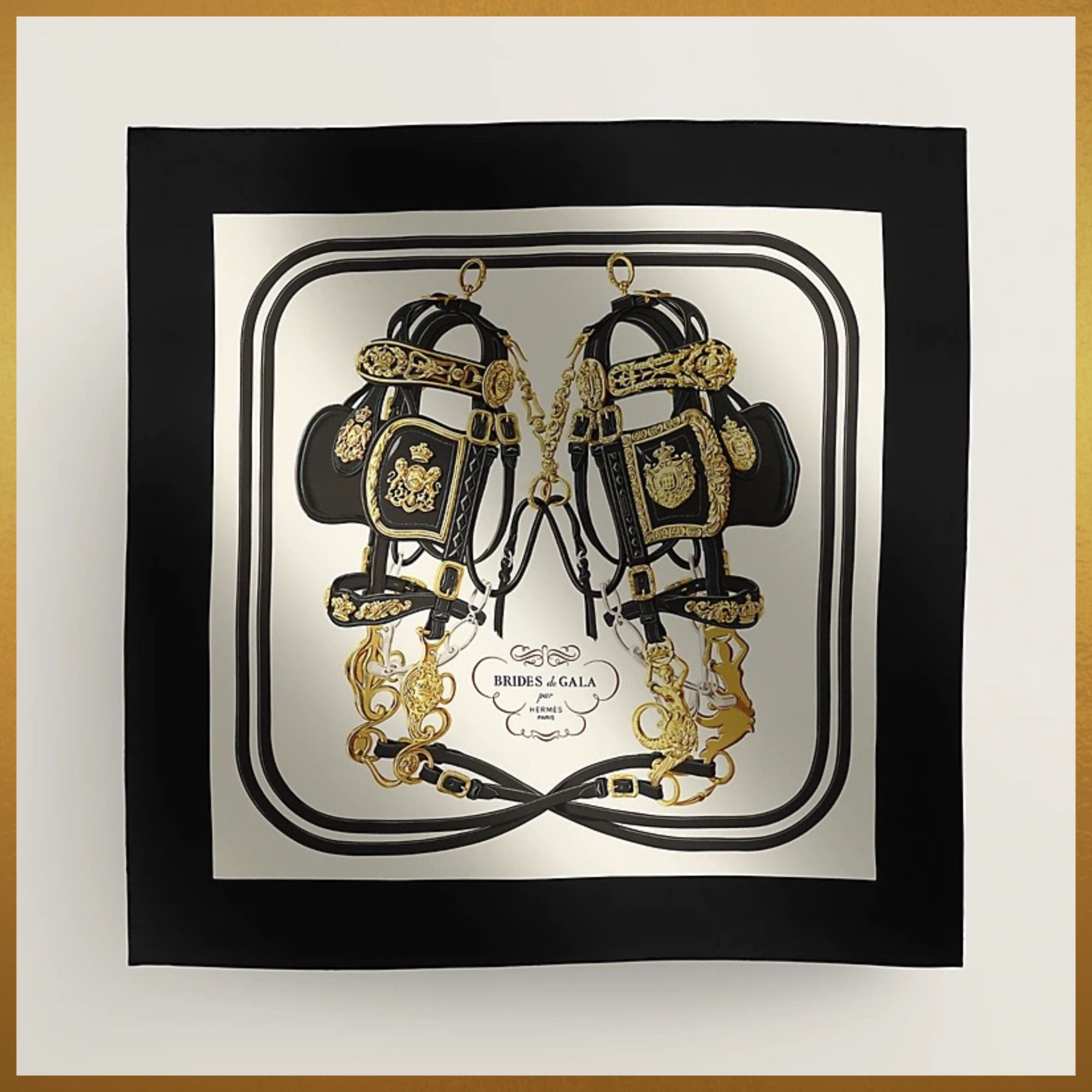 Hermes】Brides de Gala forever scarf 90 スカーフ (HERMES/スカーフ