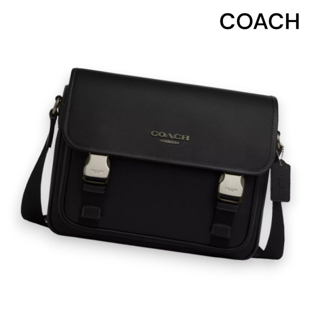 使いやすいサイズ【Coach】レーサー メッセンジャーバッグ (Coach
