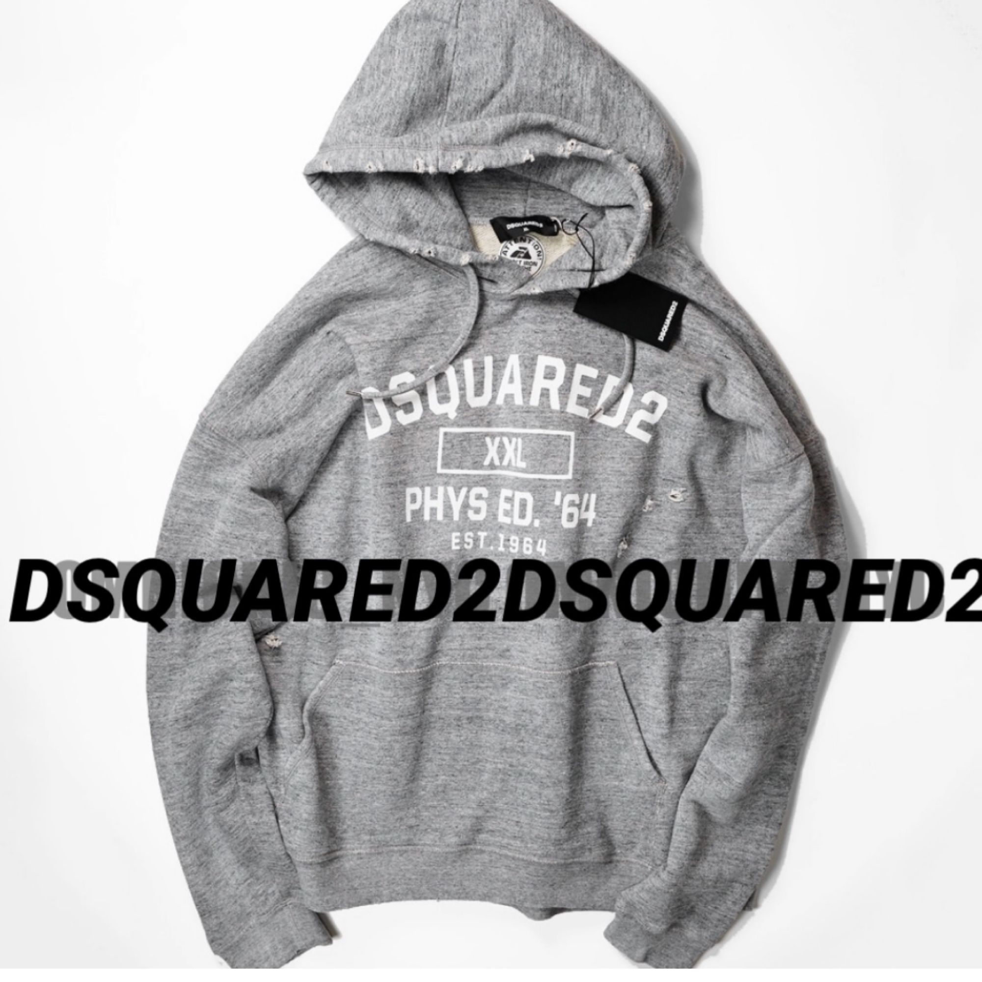 DSQUARED2 ディースクエアード 藤ヶ谷君着用人気モデル パーカー (D