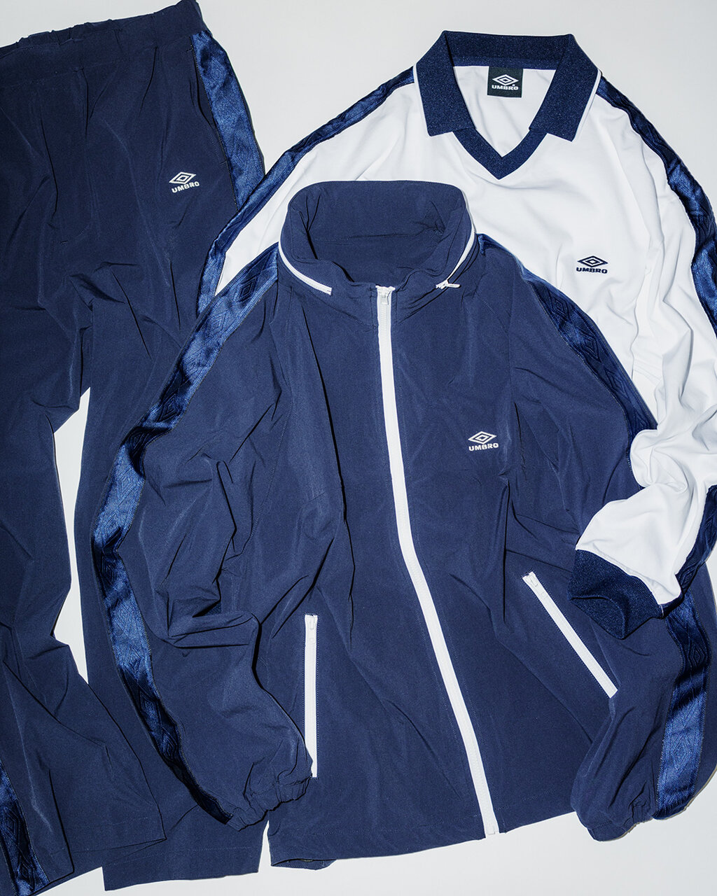 別注】＜UMBRO＞トラックトップ トラックパンツ ロングスリーブTシャツ