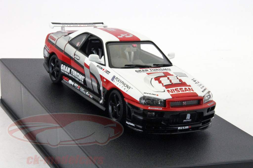 AUTOart 1:43 Nissan Skyline GT-R (R34) Gran Turismo Year 2002