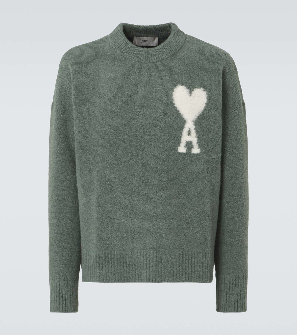 Ami Paris Ami De Cœur alpaca-blend sweater AMI