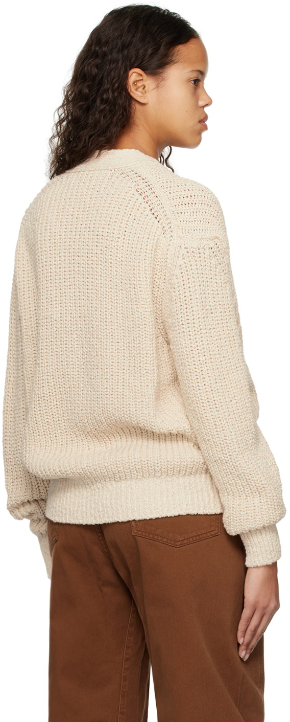 LEMAIRE Off-White Chunky Cardigan Lemaire