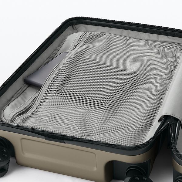 無印良品 バーを自由に調節できる ハードキャリーケース 36L