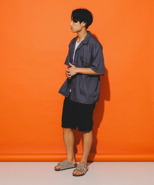 BEAMS（ビームス）ベーシック オープンカラー シャツ（シャツ