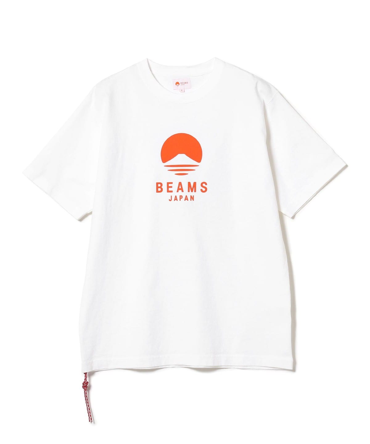 BEAMS JAPAN BEAMS JAPAN標誌印花 T 卹（T 卹、裁剪和縫製 T 卹）郵購