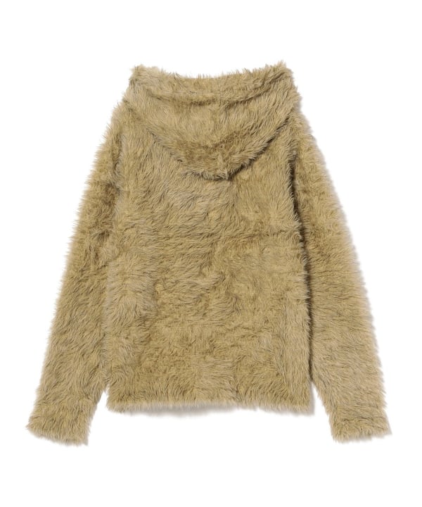 BEAMS（ビームス）FUTURE ARCHIVE / SHAGGY KNIT HOODIE（トップス