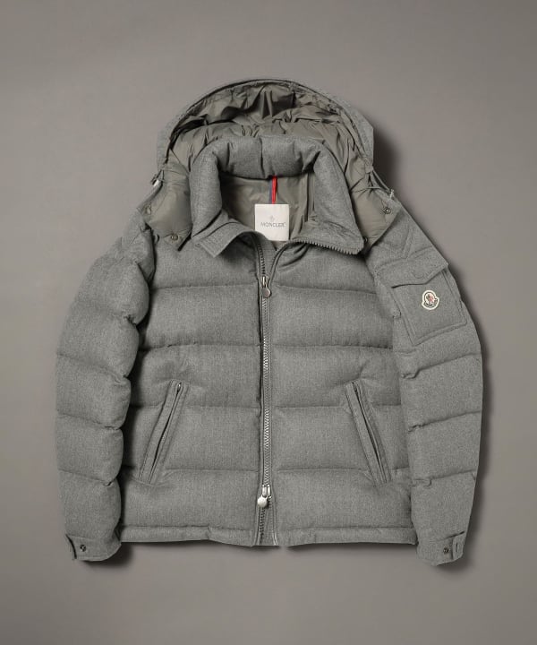 BEAMS F（ビームスF）MONCLER / MONTGENEVRE フランネル フーデッド