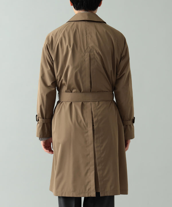 BEAMS F (BEAMS F) Single Raglan Sleeve Coat (Coat Sten Collar Coat
