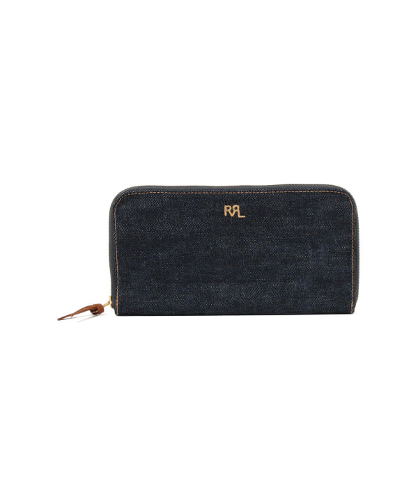 BEAMS PLUS（ビームス プラス）RRL / Indigo Denim Travel Wallet