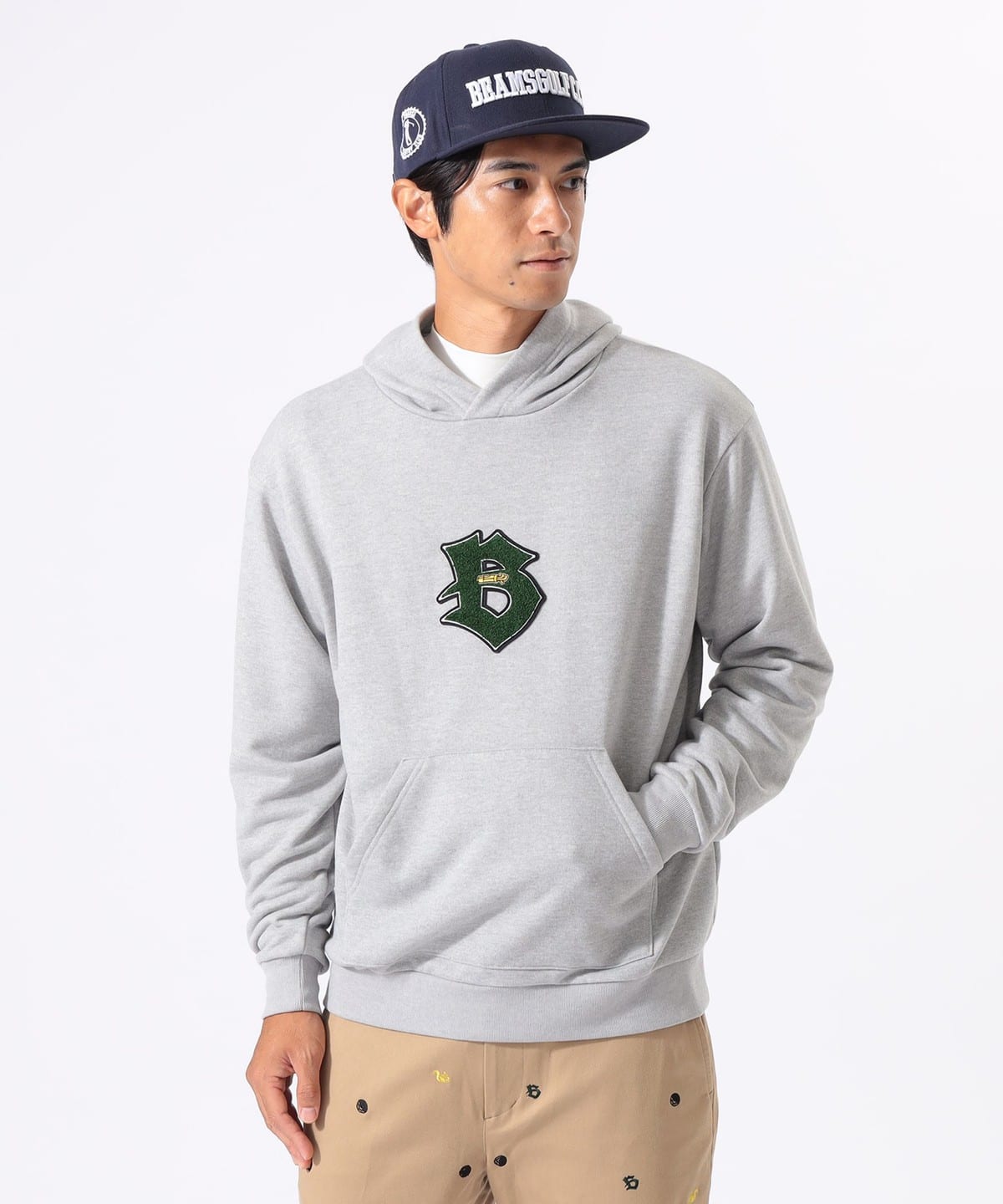 BEAMS GOLF（ビームス ゴルフ）〈MEN〉 ORANGE LABEL / Bロゴワッペン