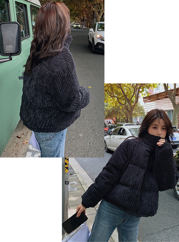 コーデュロイダウンジャケット[ask38] | レディースファッション通販の