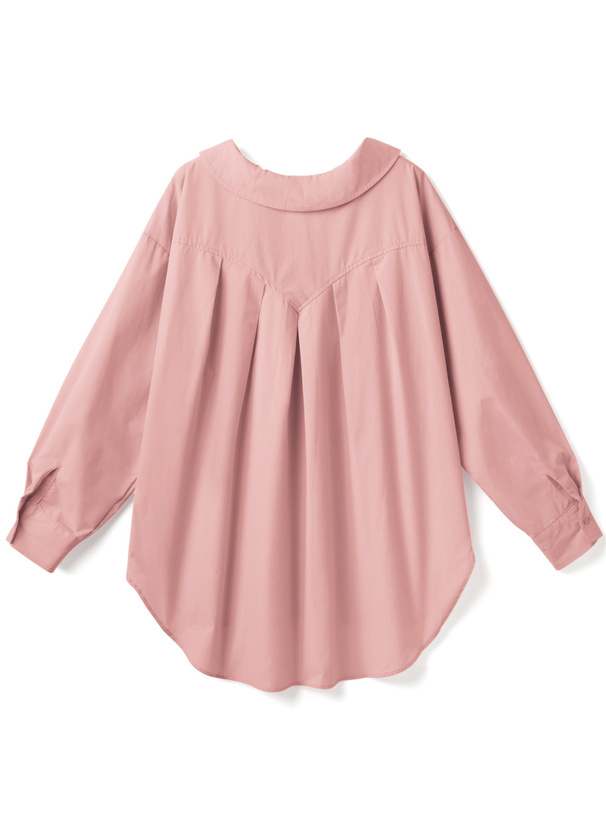 前後差ラウンドヘムビッグシャツ[nk03] | レディースファッション通販