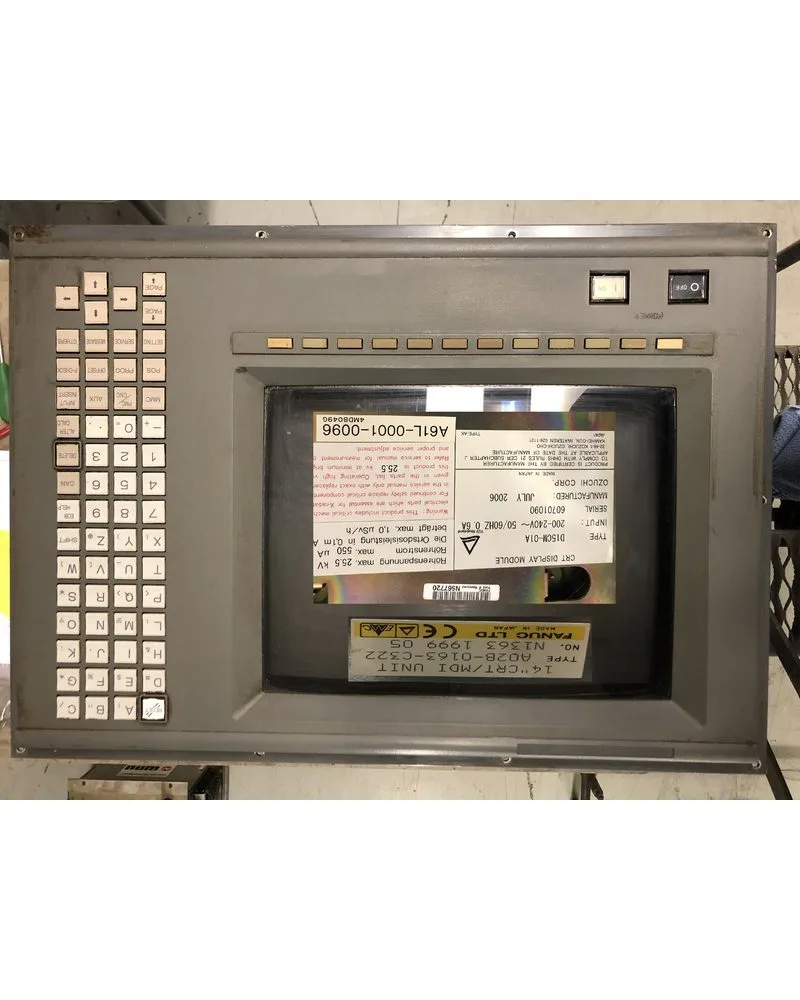 Used FANUC FANUC 15M CRT/MDI UNIT CRT/MDI Display, 14