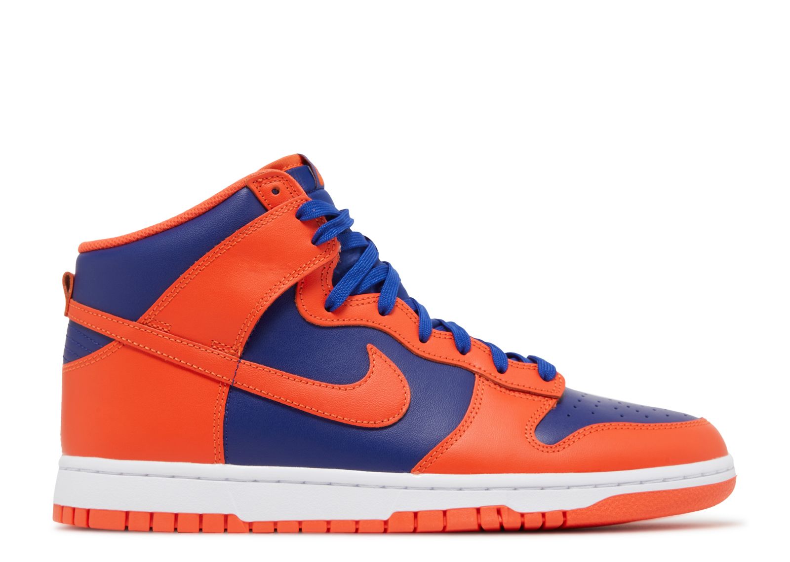 Dunk High 'Knicks' - Nike - DD1399 800 - orange/deep royal blue
