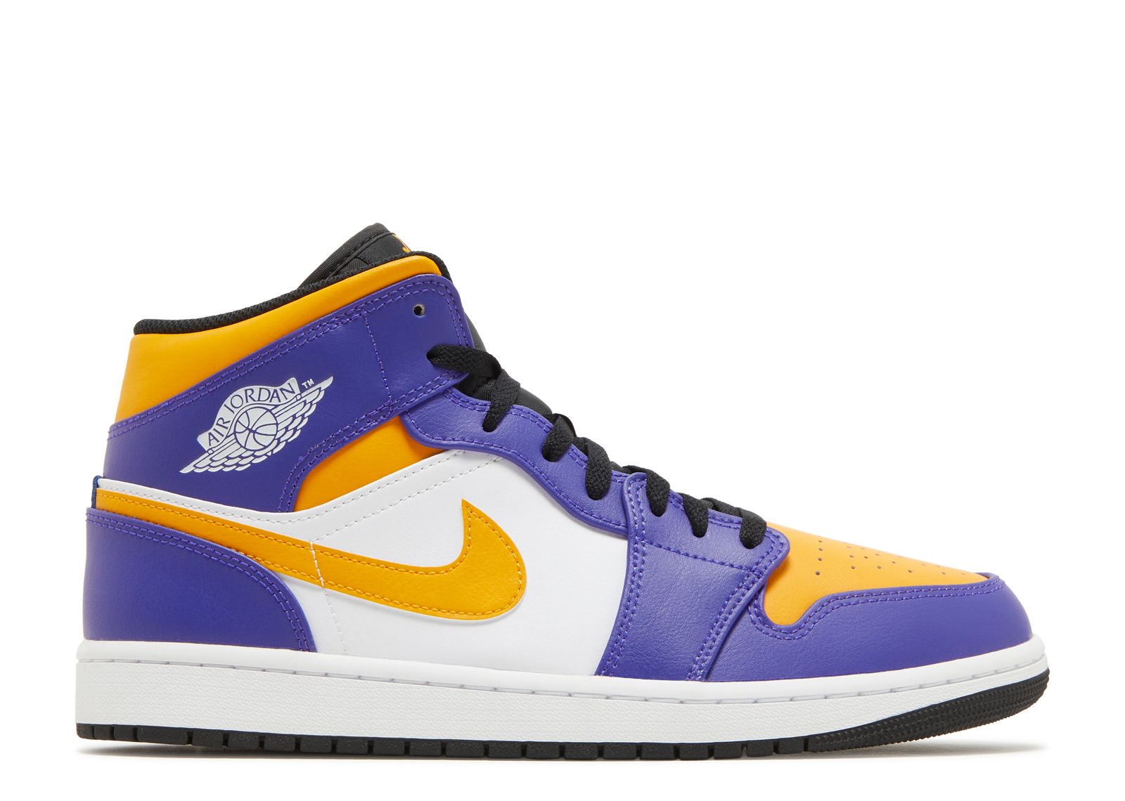 Jordan 1 Mid 'Lakers' - Air Jordan - DQ8426 517 - dark concord