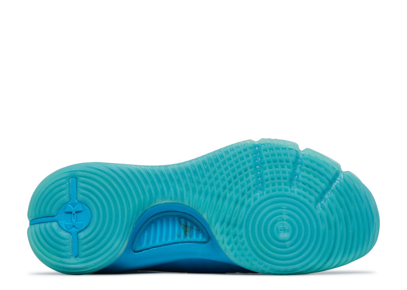 Men's Curry 4 Retro 'Flooded' - Under Armour - 1298306 404 - capri