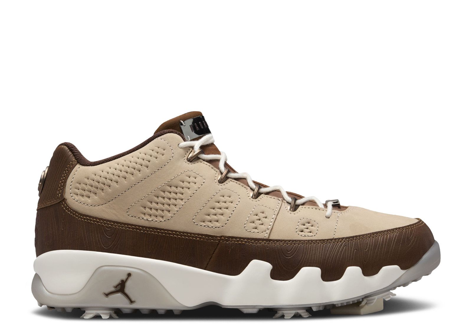 Happy Life Wood X Jordan 9 Low Golf 'Woodgrain' - Air Jordan