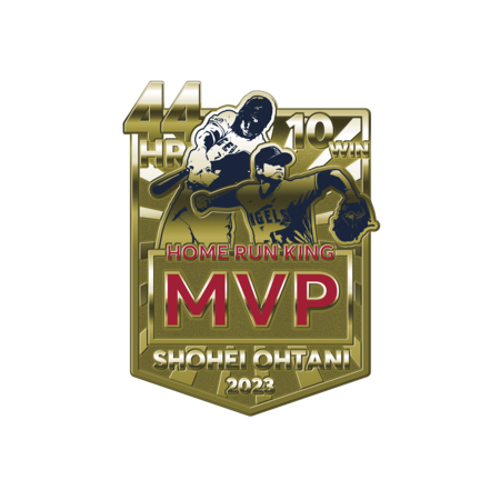大谷翔平 ホームラン王＆MVP獲得記念 額装ピンズセット 本日より予約