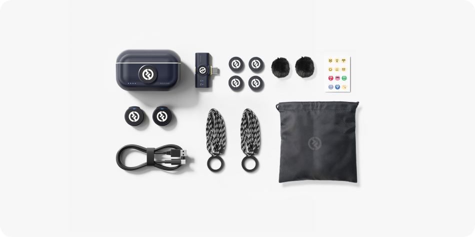 Hollyland LARK M2 - ワイヤレスミニマイク | ボタンマイク - Hollyland