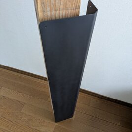 柱用 遮熱板 柱ガード 高さ120 薪ストーブ ヒートシールド L字型