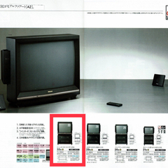 取引完了】Panasonic (National)ブラウン管カラーテレビ 33型 (chapman