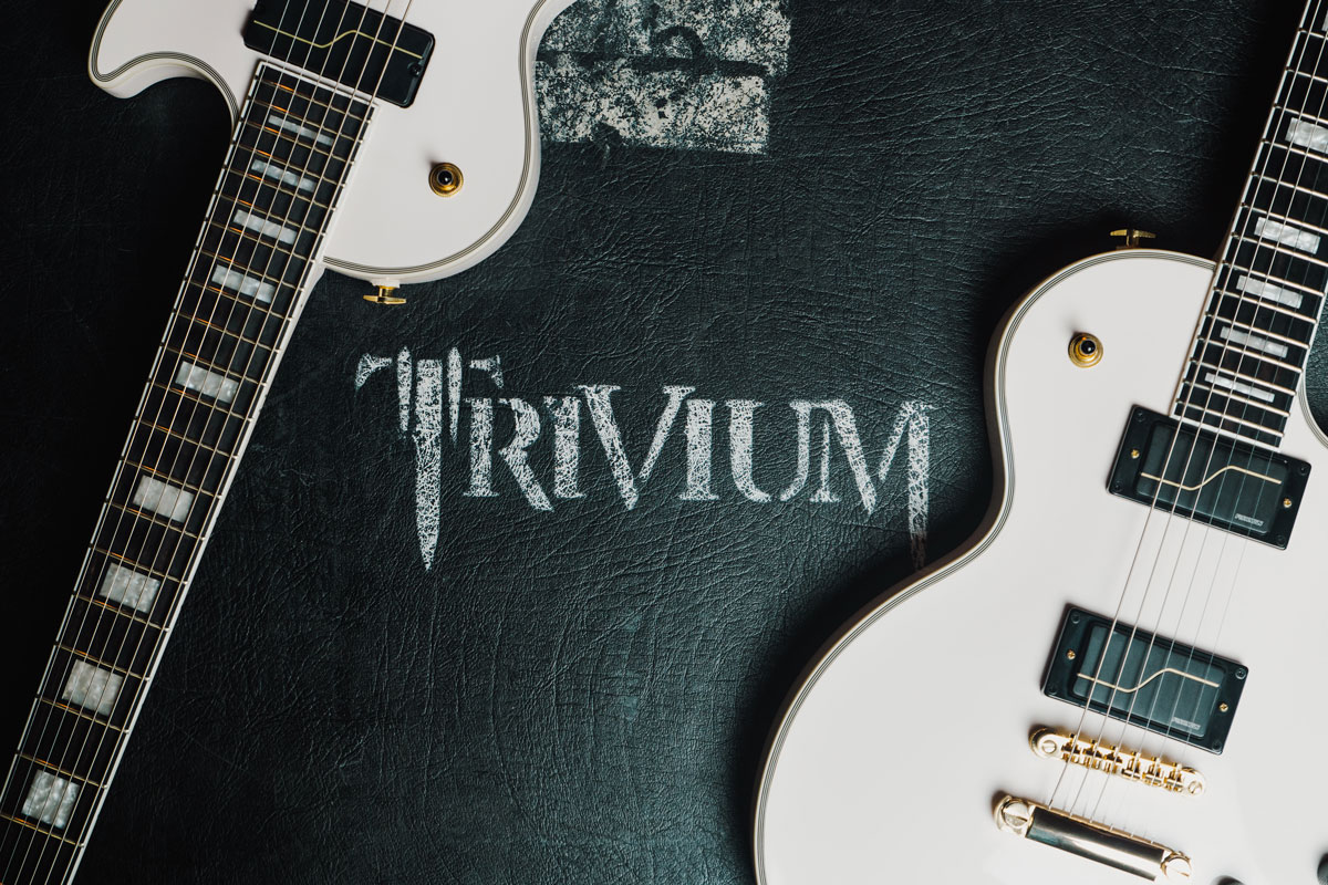 Epiphone and Matt Heafy launch MKH Les Paul Custom Origins