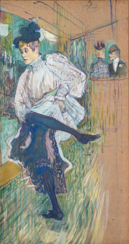 Jane Avril dansant - Henri de Toulouse-Lautrec | Musée d'Orsay