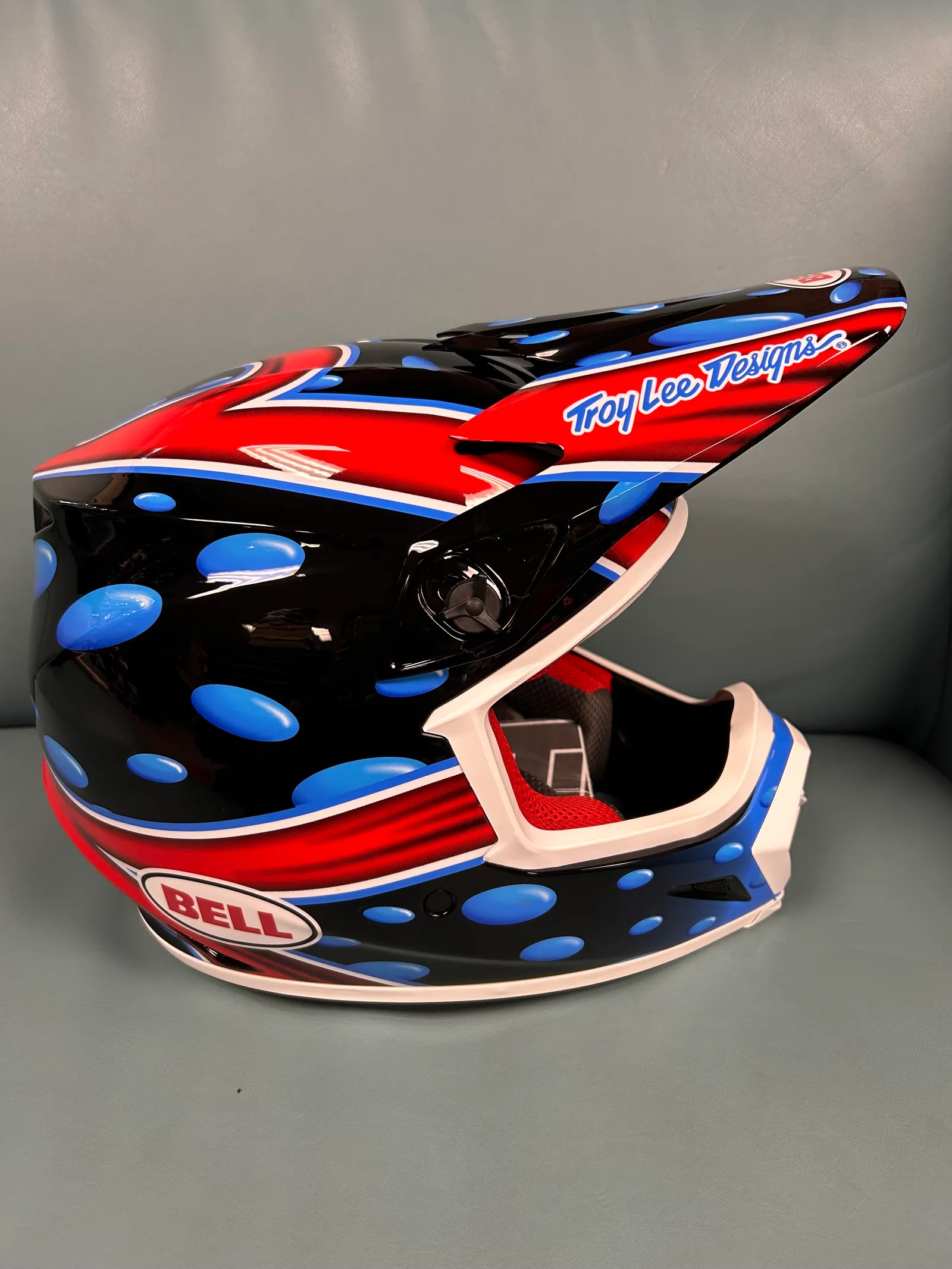 Bell Mx-9 Mips X Troyleedesign Mcgrath Showtime Replica 23 Gloss