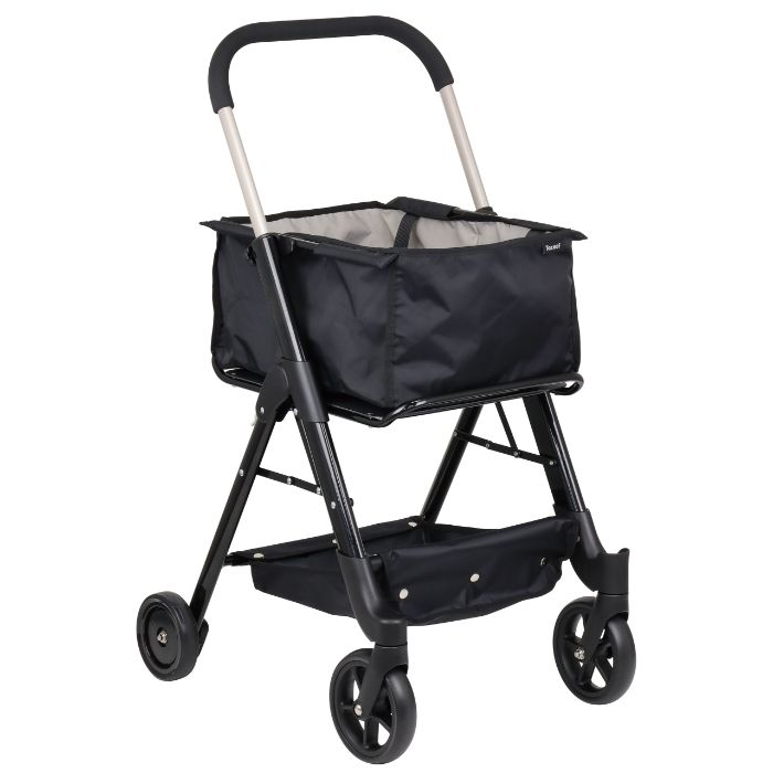 幸和製作所 前押しカートブラック WCS01-BKの通販｜シルバーカー・車