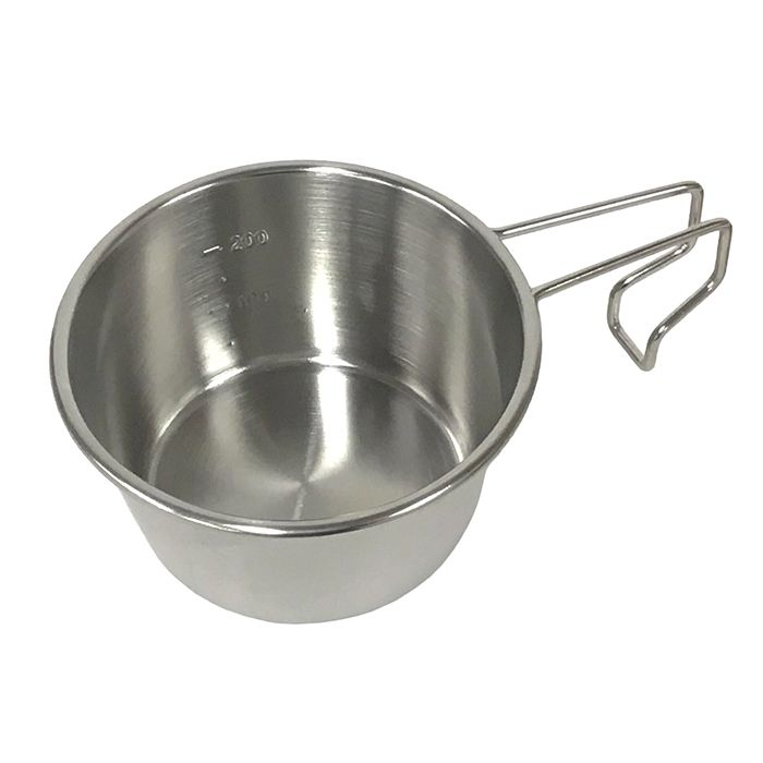 ステンレスシェラカップ200ml K-43の通販｜シェラカップ｜調理ギア