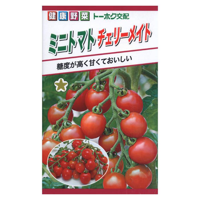 ミニトマト チェリーメイトの通販｜トマト｜野菜の種｜フラワー