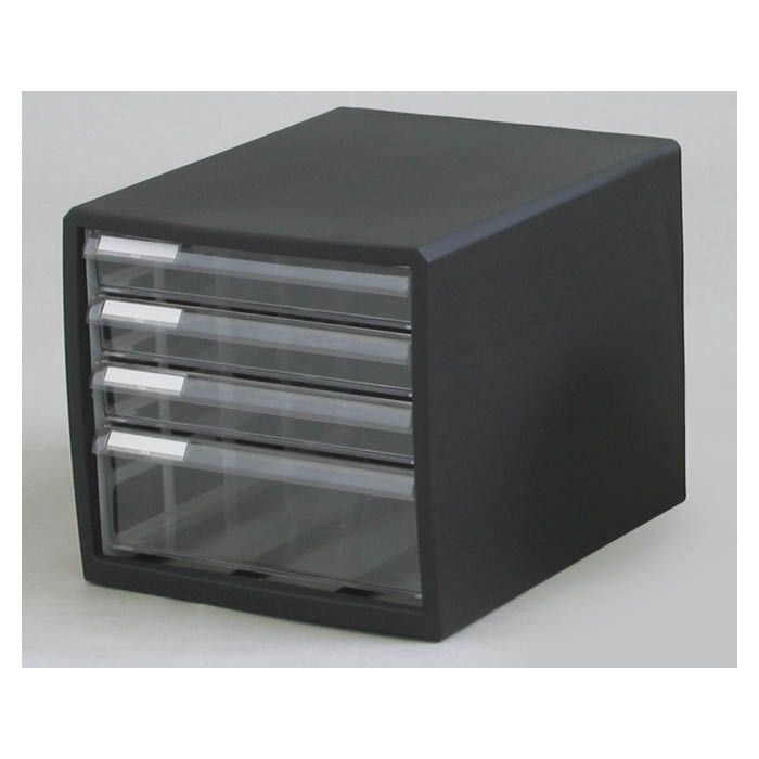 ナカバヤシ フロアケースA4 浅18段 AF-R18 ニューグレーの通販｜レター