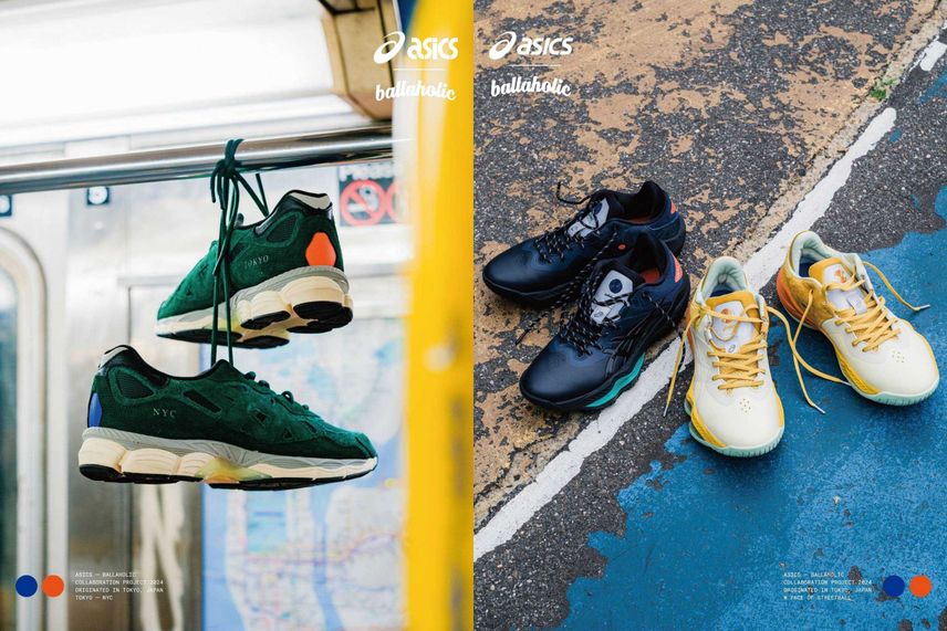 ballaholic × Asics Gel-NYC 