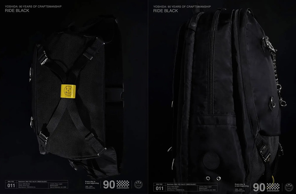吉田カバン創業90周年プロジェクトから新作バッグが登場！「POTR」RIDE