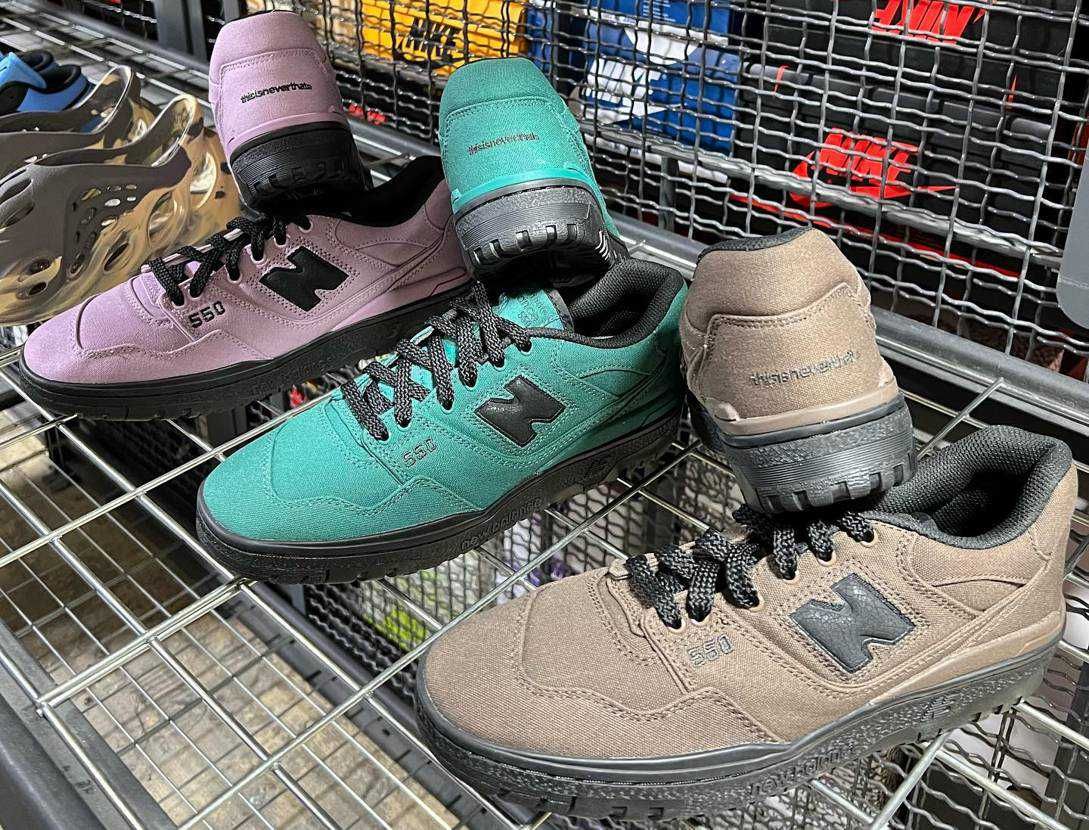 9/7・9/8発売｜thisisneverthat × New Balance 550 3colors｜抽選/販売