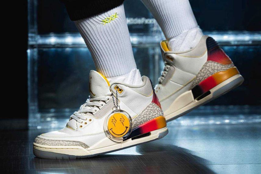 J Balvin × Nike Air Jordan 3 Retro SP 